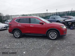 2017 Nissan Rogue SL with VIN JN8AT2MV6HW267377, listed as a IAAI auction lot 41143466 with 200,964 mi miles. Bid and sale history available at carsss.com. Image 13.