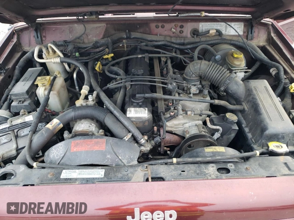 2000 Jeep Cherokee with VIN 1J4FT48S6YL200707, listed as a Copart auction lot 44689105 with 80,484 mi miles and Salvage title. Bid and sale history available at DreamBid. Image 11.