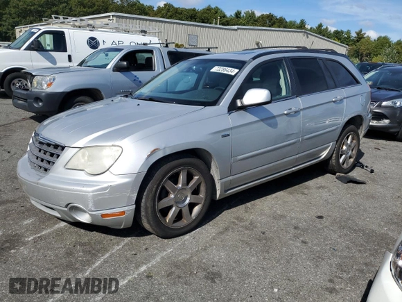 2008 Chrysler Pacifica Touring with VIN 2A8GF68X68R643691, listed as a Copart auction lot 73286434 with 123,864 mi miles and Salvage title. Bid and sale history available at DreamBid. Image 1.
