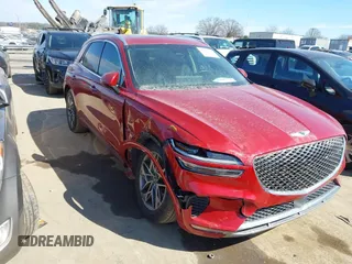 2023 Genesis GV70 2.5T z VIN KMUMADTB1PU078628, wystawiony jako IAAI lot #41656418 z przebiegiem 56 854 mil mil oraz . Historia ofert i sprzedaży dostępna na DreamBid. Obrazek 1.
