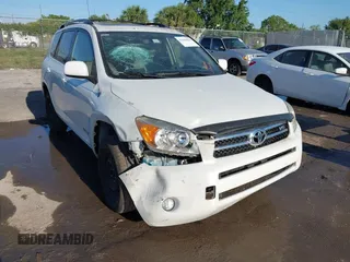2008 Toyota RAV4 Ltd with VIN JTMBK31V585058568, listed as a IAAI auction lot 42049063 with 1 mi miles. Bid and sale history available at carsss.com. Image 6.