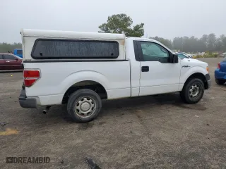 2014 Ford F-150 XL with VIN 1FTMF1CM5EKD83482, listed as a Copart auction lot 43123885 with 0 mi miles and Salvage Title. Bid and sale history available at carsss.com. Image 3.