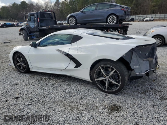 2022 Chevrolet Corvette 1LT with VIN 1G1YA2D41N5112902, listed as a Copart auction lot 85271034 with 16,782 mi miles and Salvage Title. Bid and sale history available at carsss.com. Image 2.
