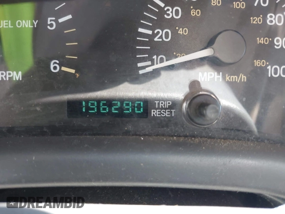 1999 Jeep Cherokee Sport with VIN 1J4FF68S0XL640066, listed as a IAAI auction lot 42768166 with 196,290 mi miles and . Bid and sale history available at DreamBid. Image 7.