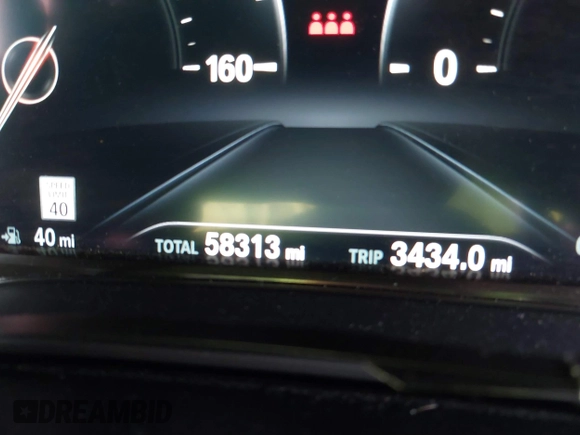 2019 BMW 5 Series 530i xDrive with VIN WBAJA7C50KWW48792, listed as a IAAI auction lot 41840161 with 58,313 mi miles. Bid and sale history available at carsss.com. Image 15.