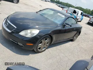 2006 Lexus SC 430 z VIN JTHFN48Y869009237, wystawiony jako Copart lot #59253885 z przebiegiem 149 087 mil mil oraz Szkoda całkowita • Salvage title. Historia ofert i sprzedaży dostępna na DreamBid. Obrazek 1.