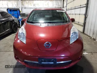 2015 Nissan LEAF SV with VIN 1N4AZ0CP3FC308330, listed as a Copart auction lot 66829723 with 97,130 mi miles. Bid and sale history available at carsss.com. Image 5.