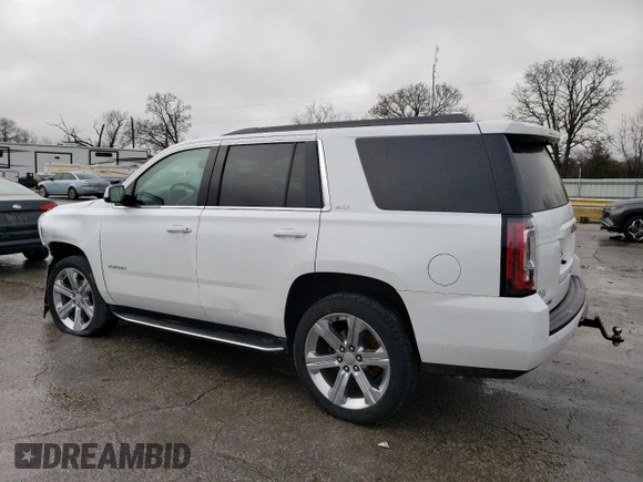 2020 GMC Yukon SLT with VIN 1GKS2BKC7LR109839, listed as a Copart auction lot 42817965 with 45,905 mi miles and Salvage Title. Bid and sale history available at carsss.com. Image 2.