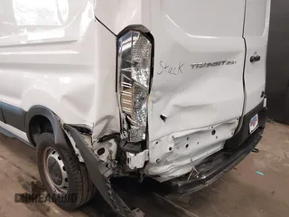 2023 Ford Transit Cargo with VIN 1FTBR1C86PKB37075, listed as a IAAI auction lot 41856721 with 20,540 mi miles. Bid and sale history available at carsss.com. Image 6.