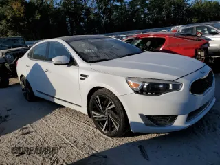 2016 Kia Cadenza Premium with VIN KNALN4D7XG5214453, listed as a Copart auction lot 76491514 with 156,231 mi miles and Clean Title. Bid and sale history available at carsss.com. Image 4.
