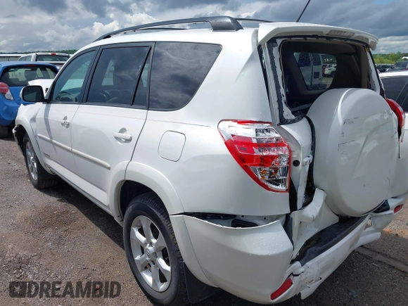 2012 Toyota RAV4 Limited with VIN 2T3DK4DV5CW080968, listed as a IAAI auction lot 42217038 with Not provided miles and . Bid and sale history available at DreamBid. Image 3.