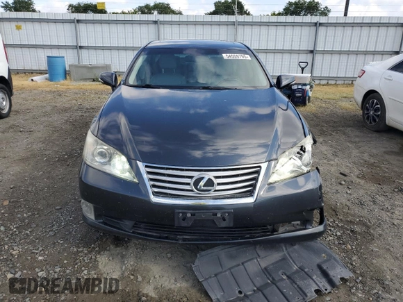 2011 Lexus ES with VIN JTHBK1EG2B2442864, listed as a Copart auction lot 54559795 with 192,877 mi miles and Salvage Title. Bid and sale history available at carsss.com. Image 5.
