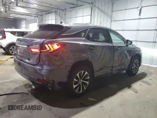 2021 Lexus RX with VIN 2T2HZMDA0MC264670, listed as a Copart auction lot 46272395 with 38,174 mi miles and Salvage Title. Bid and sale history available at carsss.com. Image 3.