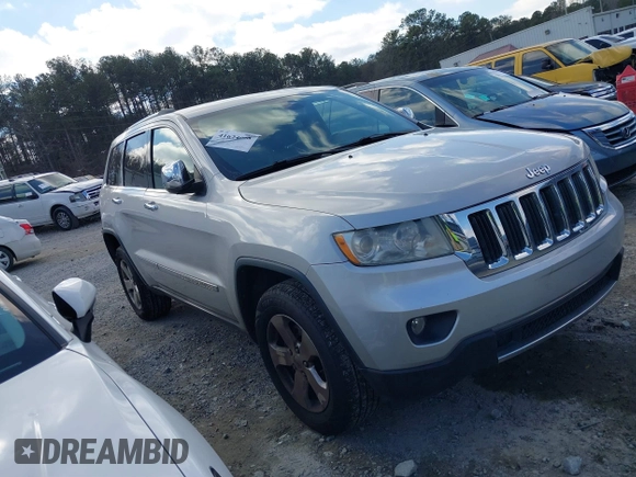 2013 Jeep Grand Cherokee Limited with VIN 1C4RJEBG2DC578388, listed as a IAAI auction lot 41624008 with 182,970 mi miles. Bid and sale history available at carsss.com. Image 1.