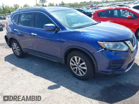 2018 Nissan Rogue S with VIN KNMAT2MT6JP539856, listed as a IAAI auction lot 41920975 with 84,998 mi miles and . Bid and sale history available at carsss.com. Image 1.