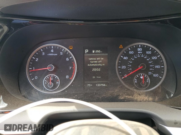 2021 Kia K5 LXS with VIN 5XXG14J21MG052325, listed as a Copart auction lot 61931464 with 133,756 mi miles and Salvage Title. Bid and sale history available at carsss.com. Image 9.