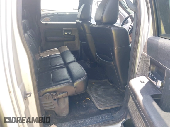 2006 Ford F-150 XLT with VIN 1FTPW14526KB83276, listed as a IAAI auction lot 42406007 with 224,771 mi miles and . Bid and sale history available at DreamBid. Image 8.
