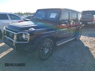 2021 Mercedes-Benz G 550 with VIN W1NYC6BJ9MX384739, listed as a IAAI auction lot 41699198 with 45,342 mi miles and . Bid and sale history available at DreamBid. Image 2.