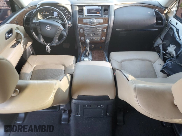 2019 Nissan Armada SL with VIN JN8AY2ND8KX009550, listed as a Copart auction lot 48514635 with 158,707 mi miles and Salvage Title. Bid and sale history available at carsss.com. Image 8.