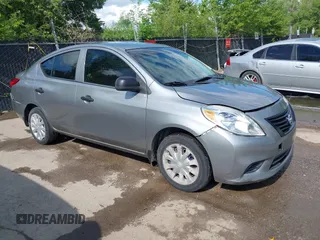 2012 Nissan Versa SV with VIN 3N1CN7AP1CL910494, listed as a IAAI auction lot 42182230 with 225,260 mi miles and . Bid and sale history available at DreamBid. Image 1.