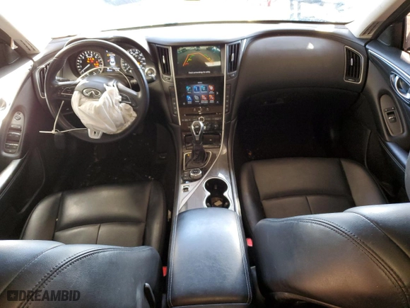 2021 Infiniti Q50 3.0t PURE with VIN JN1EV7AR2MM756122, listed as a Copart auction lot 47084145 with 70,566 mi miles and Salvage Title. Bid and sale history available at carsss.com. Image 8.