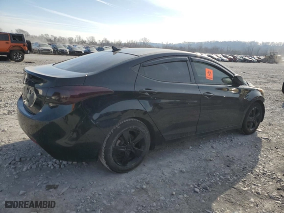 2013 Hyundai Elantra GLS with VIN 5NPDH4AE7DH369510, listed as a Copart auction lot 49780505 with 94,834 mi miles and Salvage Title. Bid and sale history available at carsss.com. Image 3.
