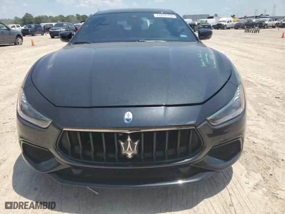 2023 Maserati Ghibli Modena with VIN ZAM57YSM1PX428754, listed as a Copart auction lot 66680284 with 10,249 mi miles and Salvage Title. Bid and sale history available at carsss.com. Image 5.