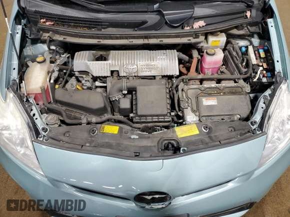 2013 Toyota Prius One with VIN JTDKN3DU6D5683565, listed as a Copart auction lot 51215175 with 129,042 mi miles and Clean Title. Bid and sale history available at DreamBid. Image 11.