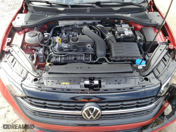 2024 Volkswagen Jetta Sport with VIN 3VWBM7BU7RM005970, listed as a Copart auction lot 48370895 with 48,975 mi miles and Salvage Title. Bid and sale history available at carsss.com. Image 12.