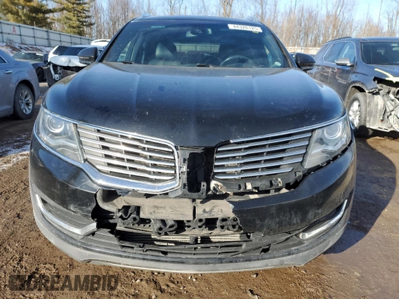 2017 Lincoln MKX Reserve with VIN 2LMPJ8LP3HBL11158, listed as a Copart auction lot 44326125 with 159,702 mi miles and Salvage title. Bid and sale history available at DreamBid. Image 5.