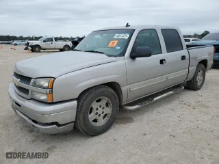2006 Chevrolet Silverado 1500 LT1 with VIN 2GCEC13TX61119356, listed as a Copart auction lot 46641325 with 0 mi miles and Clean Title. Bid and sale history available at carsss.com. Image 1.