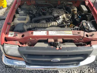 1999 Ford Ranger XL with VIN 1FTYR10V2XUA02653, listed as a Copart auction lot 45422715 with 183,456 mi miles and Salvage Title. Bid and sale history available at carsss.com. Image 11.