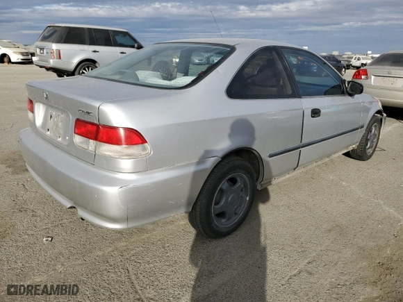 2000 Honda Civic HX with VIN 1HGEJ7226YL098151, listed as a Copart auction lot 78042694 with 227,984 mi miles and Salvage Title. Bid and sale history available at carsss.com. Image 3.