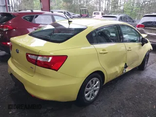 2016 Kia Rio LX with VIN KNADM4A32G6601159, listed as a IAAI auction lot 42044543 with 84,834 mi miles. Bid and sale history available at carsss.com. Image 4.