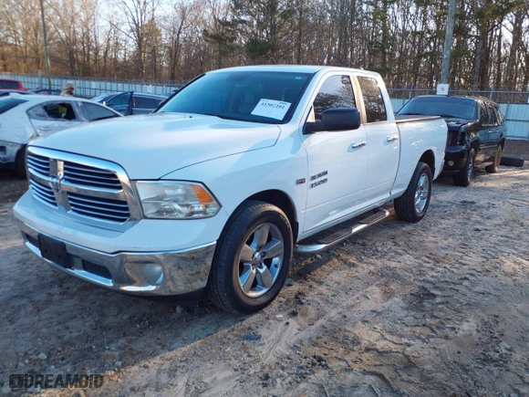 2014 Ram 1500 SLT with VIN 1C6RR6GT3ES135332, listed as a IAAI auction lot 41502201 with 195,980 mi miles. Bid and sale history available at carsss.com. Image 17.