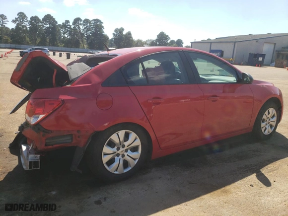 2014 Chevrolet Cruze LS with VIN 1G1PA5SH5E7178392, listed as a Copart auction lot 74535974 with 51,906 mi miles and Salvage Title. Bid and sale history available at carsss.com. Image 3.