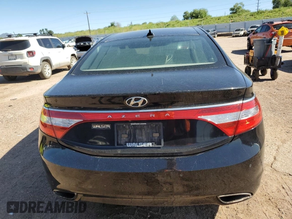 2013 Hyundai Azera with VIN KMHFH4JG2DA251149, listed as a Copart auction lot 61501245 with 145,044 mi miles and Clean title. Bid and sale history available at DreamBid. Image 6.