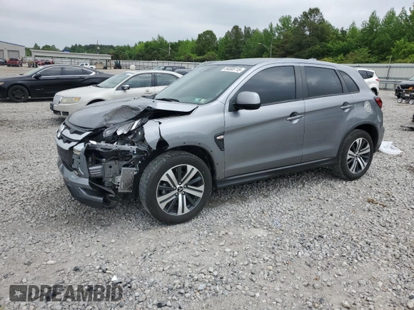 2021 Mitsubishi Outlander ES z VIN JA4APUAU8MU007926, wystawiony jako Copart lot #54585715 z przebiegiem 62 243 mil mil oraz Szkoda całkowita • Salvage title. Historia ofert i sprzedaży dostępna na DreamBid. Obrazek 1.