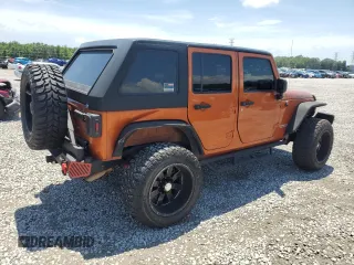 2011 Jeep Wrangler Unlimited Rubicon with VIN 1J4HA6H12BL584493, listed as a Copart auction lot 61765735 with 151,175 mi miles and Salvage title. Bid and sale history available at DreamBid. Image 3.