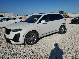 2020 Cadillac XT6 AWD Sport with VIN 1GYKPGRS3LZ103327, listed as a Copart auction lot 85308464 with 106,061 mi miles and Salvage Title. Bid and sale history available at carsss.com. Image 1.