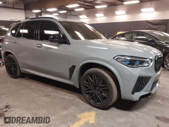 2021 BMW X5 M z VIN 5YMJU0C04M9F63827, wystawiony jako IAAI lot #42351633 z przebiegiem 31 232 mil mil oraz . Historia ofert i sprzedaży dostępna na DreamBid. Obrazek 1.