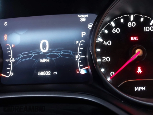 2021 Jeep Compass Limited with VIN 3C4NJDCBXMT600248, listed as a IAAI auction lot 42224412 with 58,832 mi miles and . Bid and sale history available at DreamBid. Image 15.