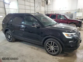 2019 Ford Explorer Sport with VIN 1FM5K8GT0KGB50730, listed as a Copart auction lot 44422915 with 80,257 mi miles and Salvage Title. Bid and sale history available at carsss.com. Image 4.