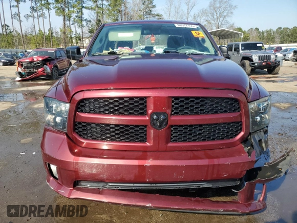 2018 Ram 1500 Tradesman with VIN 1C6RR6FTXJS325513, listed as a Copart auction lot 88577155 with 150,636 mi miles and Salvage title. Bid and sale history available at DreamBid. Image 5.