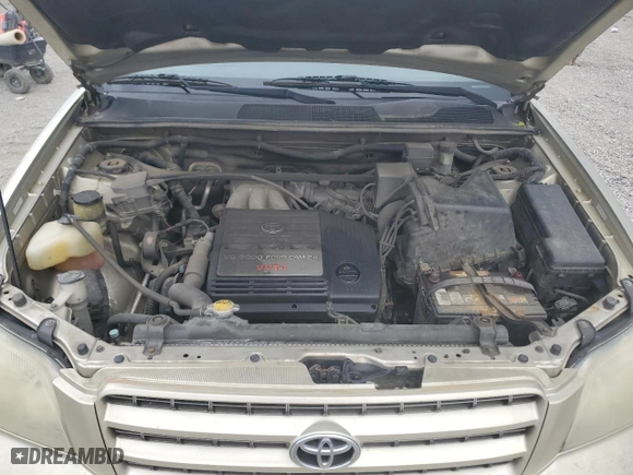 2003 Toyota Highlander with VIN JTEGF21A030097104, listed as a Copart auction lot 51475975 with 322,242 mi miles and Salvage Title. Bid and sale history available at carsss.com. Image 12.