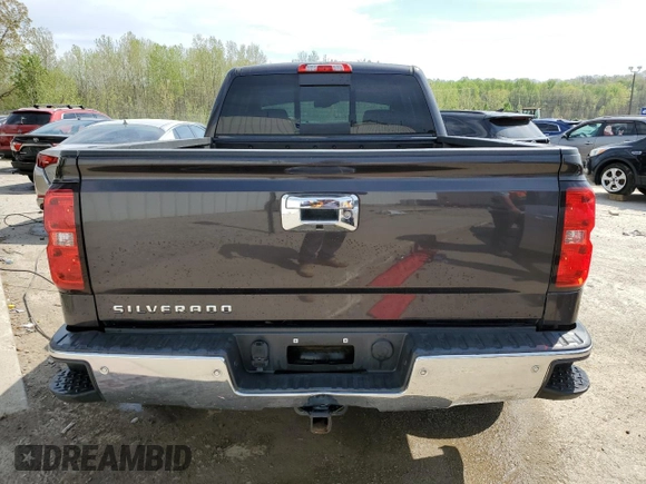 2014 Chevrolet Silverado 1500 LTZ with VIN 1GCVKSEC0EZ275367, listed as a Copart auction lot 53639515 with 126,415 mi miles and Salvage Title. Bid and sale history available at DreamBid. Image 6.