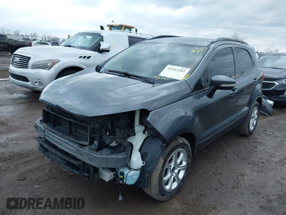 2020 Ford EcoSport SE with VIN MAJ3S2GE1LC318321, listed as a IAAI auction lot 41943183 with 72,141 mi miles. Bid and sale history available at carsss.com. Image 18.