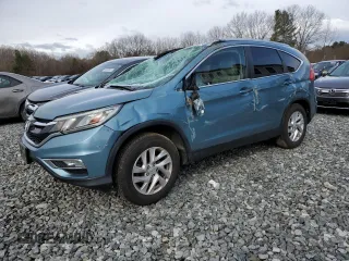 2015 Honda CR-V EX-L with VIN 2HKRM4H76FH672807, listed as a Copart auction lot 53079355 with 0 mi miles and Clean Title. Bid and sale history available at carsss.com. Image 1.