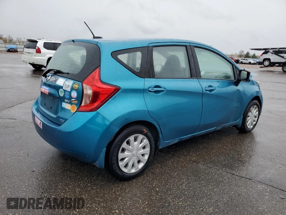 2016 Nissan Note S with VIN 3N1CE2CPXGL353199, listed as a Copart auction lot 54690375 with 134,612 mi miles and Salvage Title. Bid and sale history available at DreamBid. Image 3.