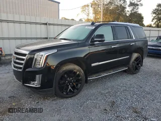 2020 Cadillac Escalade Luxury z VIN 1GYS4BKJXLR268630, wystawiony jako Copart lot #76124784 z przebiegiem Nie podano mil oraz Szkoda całkowita • Salvage title. Historia ofert i sprzedaży dostępna na DreamBid. Obrazek 1.